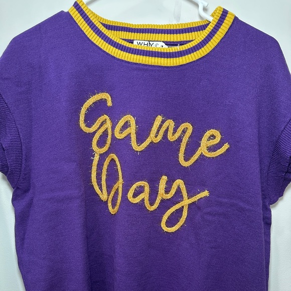 Why Dress Tops - NWT GAMEDAY